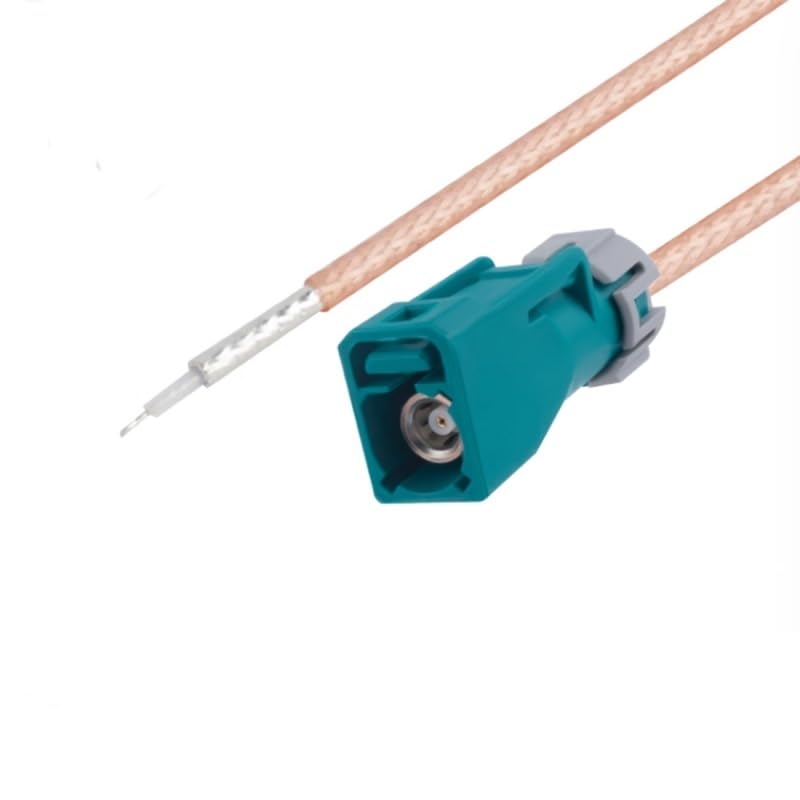 Piece FakraK-Waterproof RG316 Cable Single Connector with Soldering at The Other end 30 cm