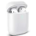 Produktbild ESR Breeze Series Schutzhülle kompatibel mit AirPods kabellosem Ladecase - Kratzfeste, weiche, schmale, Enge Silikonhaut Hülle - Zweiteiliges Etui für AirPods (1st. und 2nd. Gen) - Weiß