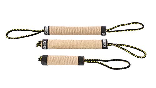 DINGO GEAR Jute Roller Bite Tug 2 Handles Reinforced for Bite Training K9 IGP Fun S00157,25x3 cm - Image 5