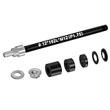 【Einstellbare Länge】 Die Länge des Schafts beträgt 167-192 mm. Mit den mitgelieferten Abstandshaltern können Sie die passende Länge für Ihr Fahrrad einstellen. Inklusive 4 Abstandshalter: 1x 15mm, 1x 6mm, 1x 3mm, 1x 1mm.