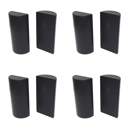 Bloques de yoga semicirculares para estiramientos en casa y pilates fitness 4 pares