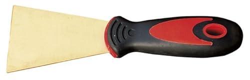 Starrer Spachtel aus Bi-Material 65 mm für Malerei-, Putz- und Mauerarbeiten.