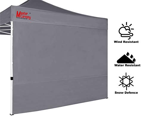 MASTERCANOPY Instant Gazebo Sidewall Panels Sunwall for 3x3M Pop Up Gazebo,1 Piece,Gray 2 MASTERCANOPY Instant Gazebo Sidewall Panels Sunwall for 3x3M Pop Up Gazebo,1 Piece,Gray - Image 2