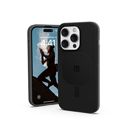URBAN ARMOR GEAR/U by UAG iPhone 14 Pro (6.1) 2022 Shockproof Case, Compatible with MagSafe, Lucent 2.0, Black, UAG-UIPH22MB-LMS-BK