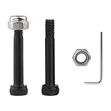 NWUCZW 2 Set Replacement 74072 Auger Motor Shaft Nut & Bolt, Fit for Traeger, Z-Grills, Pit Boss, AC Pellet...