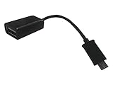  Fologar Conector Adaptador USB Hembra a MicroUSB Macho Color Negro USB 2.0 Convertidor OTG