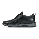 Rockport Men's Lukah, Black Leather, 10 Wide