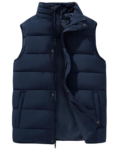 Gilet d'hiver matelassé homme 33,000ft pour rester au chaud sans l'épaisseur d'un blouson