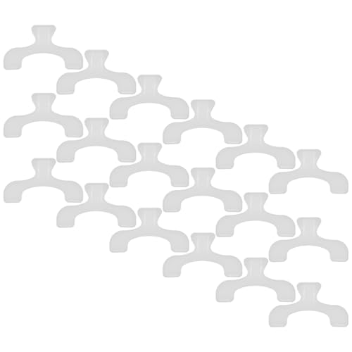 Clips pour maintien de pages en plastique transparent lot de 35 support cahiers paquet alimentaire