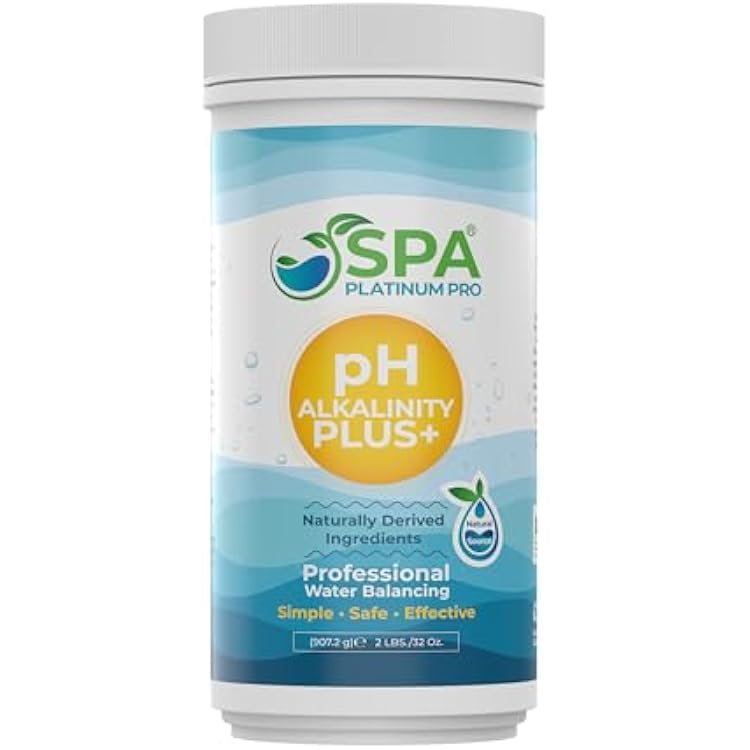 Spa Platinum Pro Alkalinity Increaser for Hot Tub, Increase Alkalinity in Hot Tub with This Fast-Dissolving Granular Alkalinity Up Treatment, Our Alkalinity Increaser Safe for All Spa Types. 2 LB