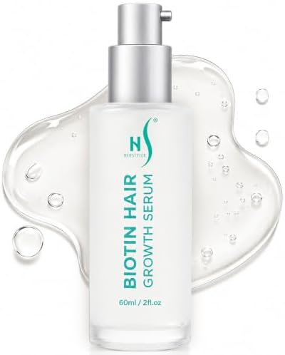 HerStyler Biotin Hair Serum with Argan Oil - 2-in-1 Growth & Repair Formula