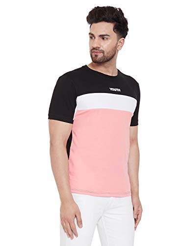 Image of GRITSTONES Printed Half Sleeve Round Neck T-Shirt for Men - GSHSPNT2512 P