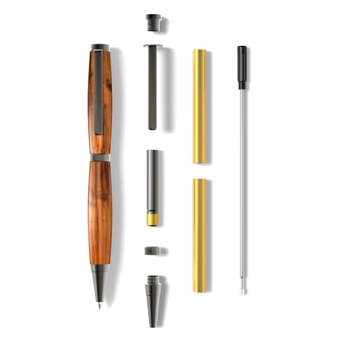 Kits de bolígrafos para torneado de madera para proyectos creativos de carpintería y torno 8