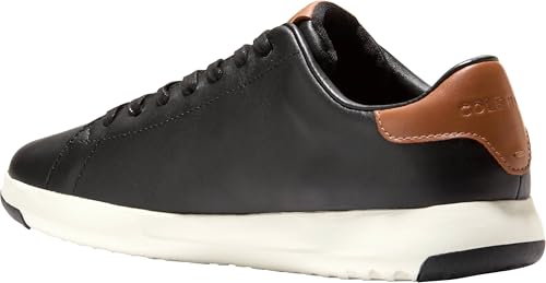 Cole Haan Cole Haan Men's Grandpro Tennis Fashion Sneaker, Black/British Tan, 7.5 M US
