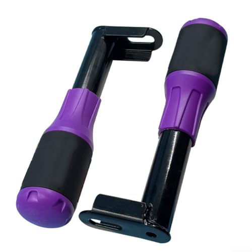 Protecteurs de moto en acier haute résistance Zoegneer ergonomiques et légers couleur violet