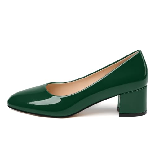 Image of SKYSTERRY Women's Low Heel Dress Pumps Shoes 2 Inch
