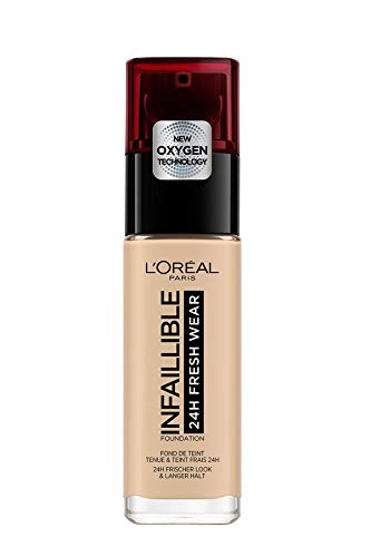 L'OREAL PARIS Infaillible 32H Fresh Wear Foundation SPF25 No.130 True Beige (30 ml)