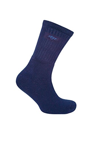 Glenmuir Mens 2 Pair Dunbar Cushioned Golf Socks - 7-11 Mens - Navy