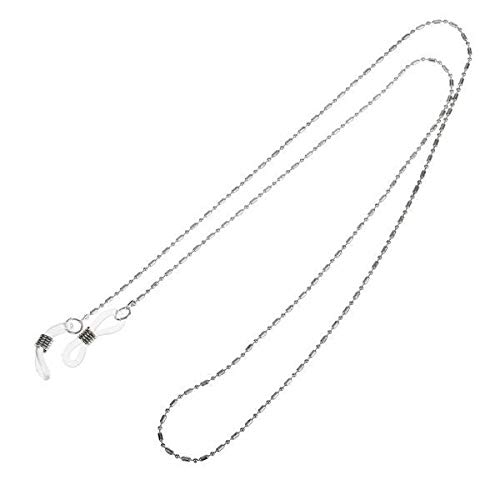 snappsy Colorful Cord Chain for Reading Glasses Sunglasses Eyeglass Holder Silver-picture-3