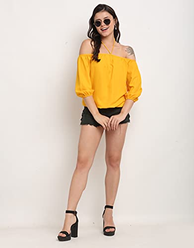 Image of Rajnandini Women's Polyester Regular Fit Top