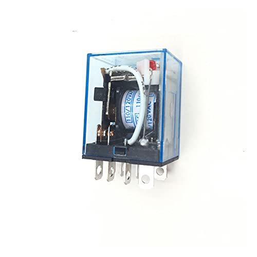 Relé electromagnético LY2NJ HH62P de 10A y AC 220V con base para control eléctrico