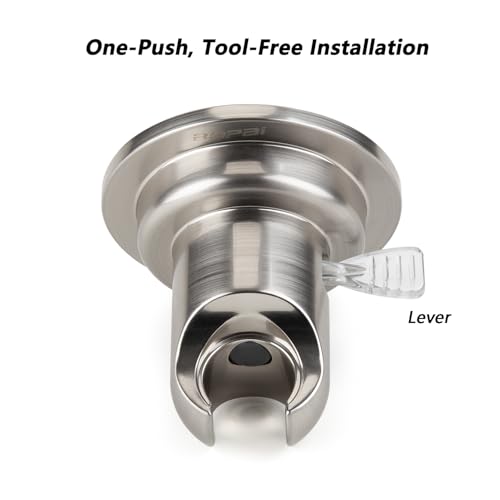 Soporte para cabezal de ducha de succión BOPai accesorio de baño extraíble universal 5