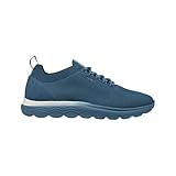 Traspirante Geox U Spherica A, Sneaker Uomo, Avio Dk Avio, 44 EU