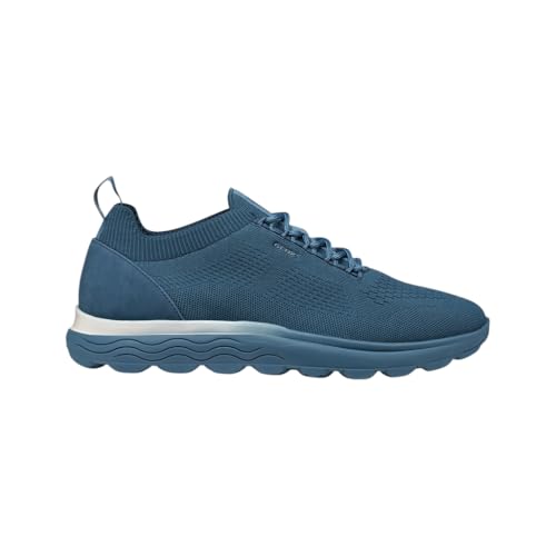 Traspirante Geox U Spherica A, Sneaker Uomo, Avio Dk Avio, 44 EU