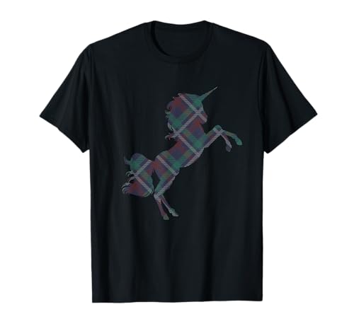 Scotland Flag Scottish Unicorn T-Shirt
