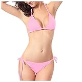 Anzüge Mit Rock Badeanzug Top Für Jugendliche Hosen Für Kleinkinder Badeanzug Badeanzug Ernte Top Bikini Set Für Jugendliche Mädchen Badeanzug Für Frauen Europäische Badehose (Pink, S)