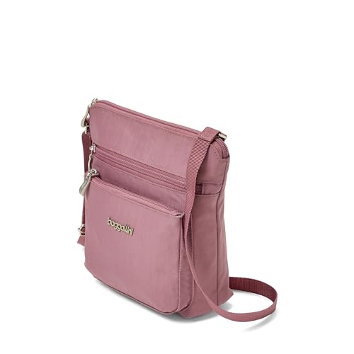 Image of Baggallini Pocket Crossbody Bags for Women 8x8 Small Lightweight Durable Water-resistant Travel Purse W /Rfid