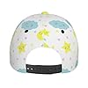 Pidgazdfgv Moon Cloud Star Classic Unisex Cap Adjustable Low Crown Baseball Cap Dad Hat Adult Size Fits All Boy Girl Black #5