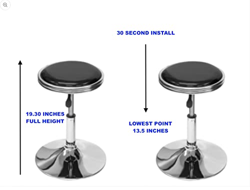 TOP US VIDEO ARCADES Full Size Commercial Grade Cocktail Arcade Machine 4600 Games 22” Screen Tempered Glass 2 Stools Included 5 Year Warranty Dark Wood - Thumbnail 6
