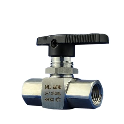 Válvula de manómetro NPT de acero inoxidable para control de fluidos 3