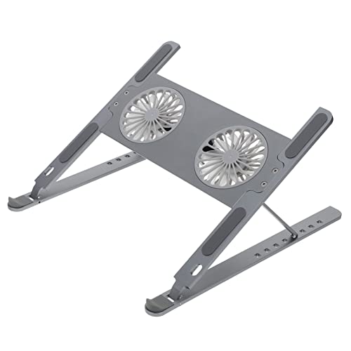 Base para laptop con ventilador led y ajuste OSALADI miniatura 1