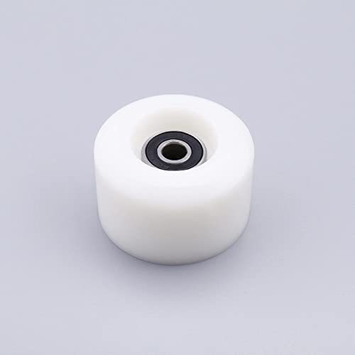 Create Idea 4Pcs Roller Skates Wheels 54Mm Diameter 80A Hardness Quad Skates Rechange Wheels With Abec-9 608Rs Bearings Replacement Wheels White #TOP5