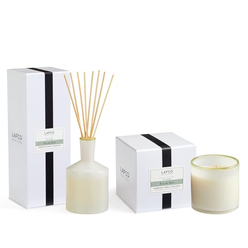 Set Feu de Bois Clásico con Vela y Difusor de LAFCO miniatura 1