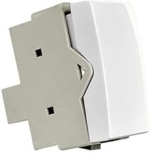 Módulo Interruptor 250v - Paralelo 10A - Sleek Branco [16060] - Margirius