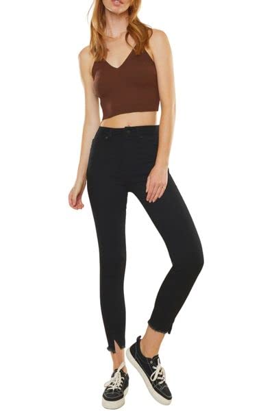 Kancan High Rise Ankle Skinny Jean KC8604BBK