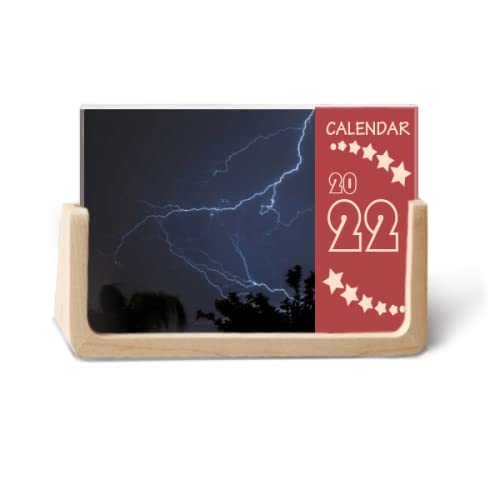 Calendrier de bureau 2022 nature sauvage et foret sombre le cadeau idéal pour naturaliste