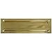 National Hardware N197-905 V1911 Mail Slot in Solid Brass