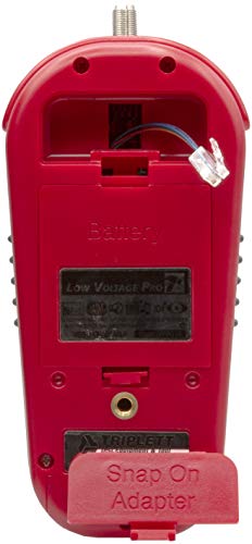 Triplett LVPRO20 Network Cable Tester/Verifier with 6 Tester Apps - COAX, CAT5/5e/6/6a/7, Shielded/Unshielded - Thumbnail 3