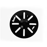 PLADRUBO Trash Splash & Trash Crash Cymbals, 10” / 18”, Durable Alloy Effect Cymbal，Black or Gold Finish, Fast Attack Short Decay for Drum Kit (Black, 10 inches)