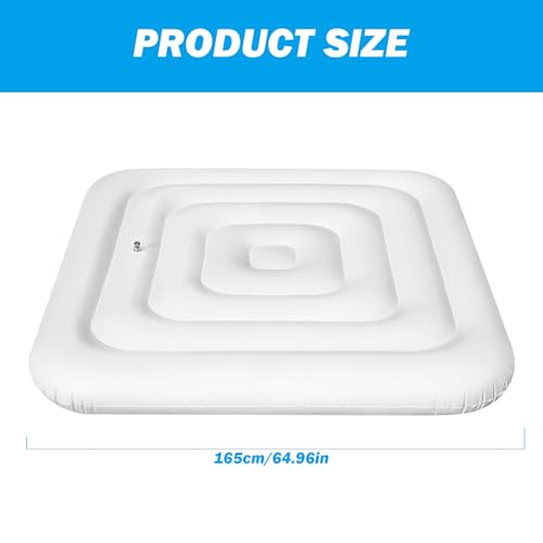 Couverture de Spa Gonflable carrée 5,4 pieds isolée pour remplacement - 5
