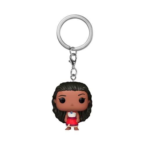 Funko Pop! Keychain: Moana 2 Moana Vaiana Mini figurine en Vinyle à Collectionner Porte clés Fantaisie Cadeau de Noël Idée de Cadeau Produits Officiels Movies Fans