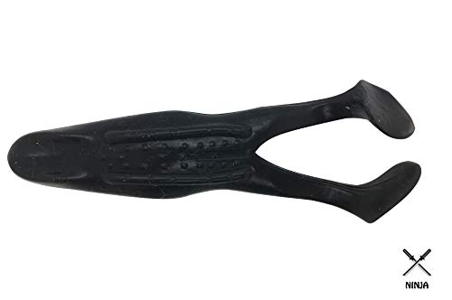 At Products Paddle Toad Frog Soft Plastic 14.6G Fishing Lure - Pack Of 3 (Black Ninja) #TOP1