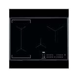 Placa de inducción eléctrica con 4 campos de calefacción de AEG Bridge SLIM-FIT 71 cm IKE74441FB