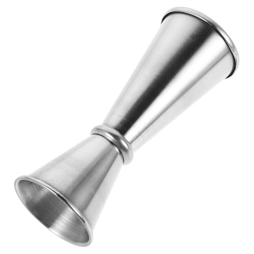 IMIKEYA Stainless Steel Jigger for Bartending Dual Measuring Cup Markings Accurate Cocktail Measurements for All Drinks Sleek and Modern Design for Home Bar