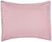 Amazon Basics Kid's 2 Piece Comforter and Pillow Sham Set, Soft, Easy Wash Microfiber, Twin, Light Pink, Solid