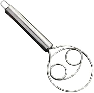 GONIPIMI Kitchen Mixer with Egg Beater, Stainless Steel Body, Silver, for Baking Bread, Cakes and Cookies Price In India